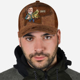 Photo Inserted Funny Fishing Rippin' Lips - Personalized Fishing Classic Cap