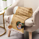 Grandma Mama - Gift for grandma, mom, dad, grandpa, aunt, uncle, sister, brother, husband, wife, friend - Personalized Blanket