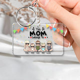 My Favorite People - Gift for grandpa, grandma, brother, sister, mom, dad, uncle, aunt - Personalized Keychain