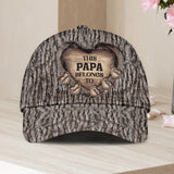 Dad's Heart - Gift for dad, grandma, grandpa, mom, uncle, aunt, brother, sister - Personalized Classic Cap