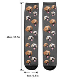 Custom Face - Personalized Dog Socks