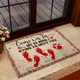 Come On In - Personalized Family Doormat