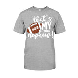 That's My Grandson - Personalized Football T-shirt & Hoodie