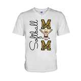 Softball Mom - Personalized Softball T-shirt and Hoodie