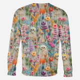 Floral Skeleton - Personalized Skull All Over Shirt