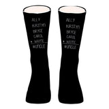 #1 Dad - Gift for dad, grandma, grandpa, mom, uncle, aunt - Personalized Socks