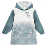Nurse Jacket - Personalized Nurse Blanket Hoodie