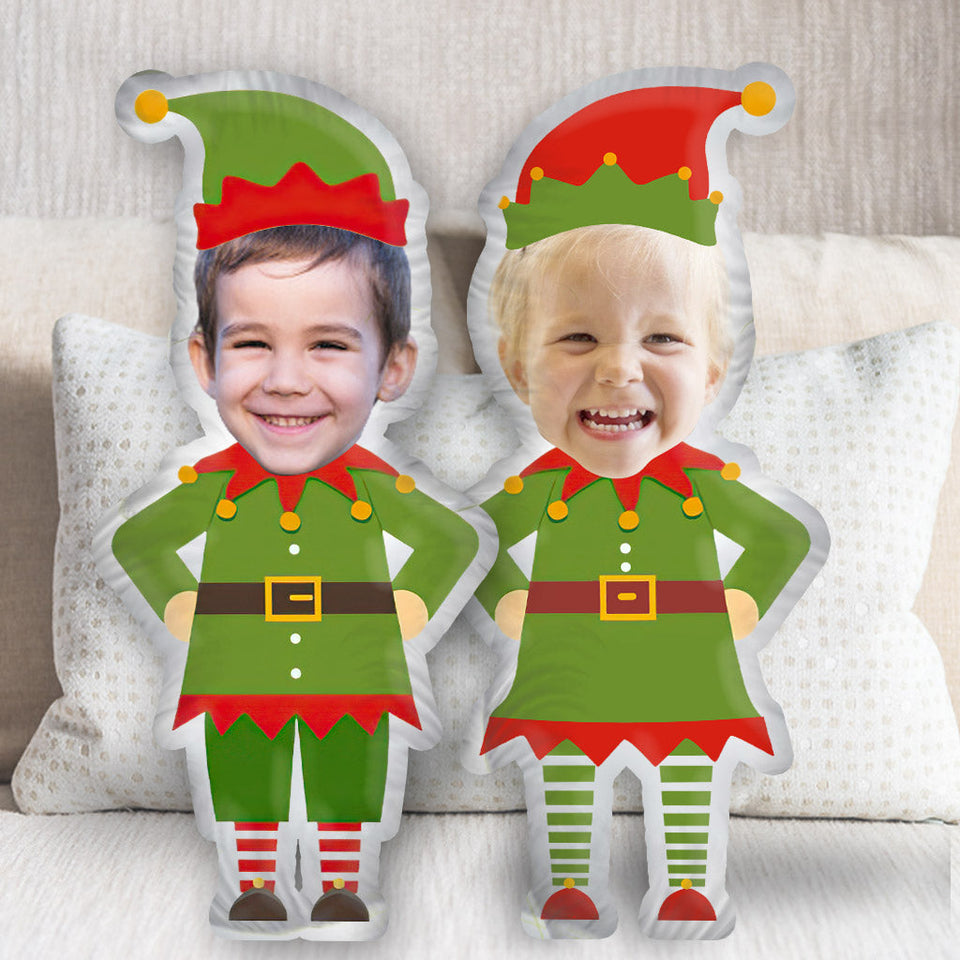 My Grandson - Personalized Christmas Shaped Pillow