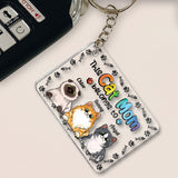 Dogs Cats Lovers - Personalized Dog Keychain