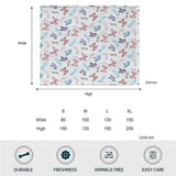 Butterfly Custom Name - Personalized grandson Blanket