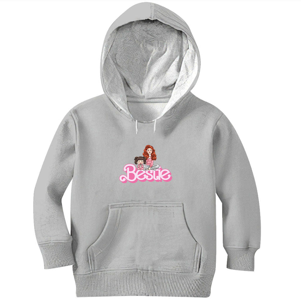 Besties Mommy & Daughters - Personalized Mother T-shirt And Hoodie
