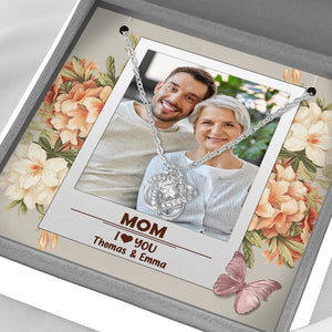Grandma I Love You - Gift for grandma, mom, aunt, sister, wife, girlfriend - Personalized Necklace