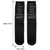 #1 Dad - Gift for dad, grandma, grandpa, mom, uncle, aunt - Personalized Socks