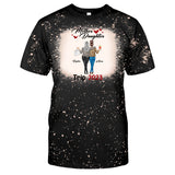 Mother Daughter Trip - Personalized Mother Bleached T-Shirt