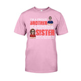 I'm A Proud Brother - Personalized Sibling T-shirt & Hoodie