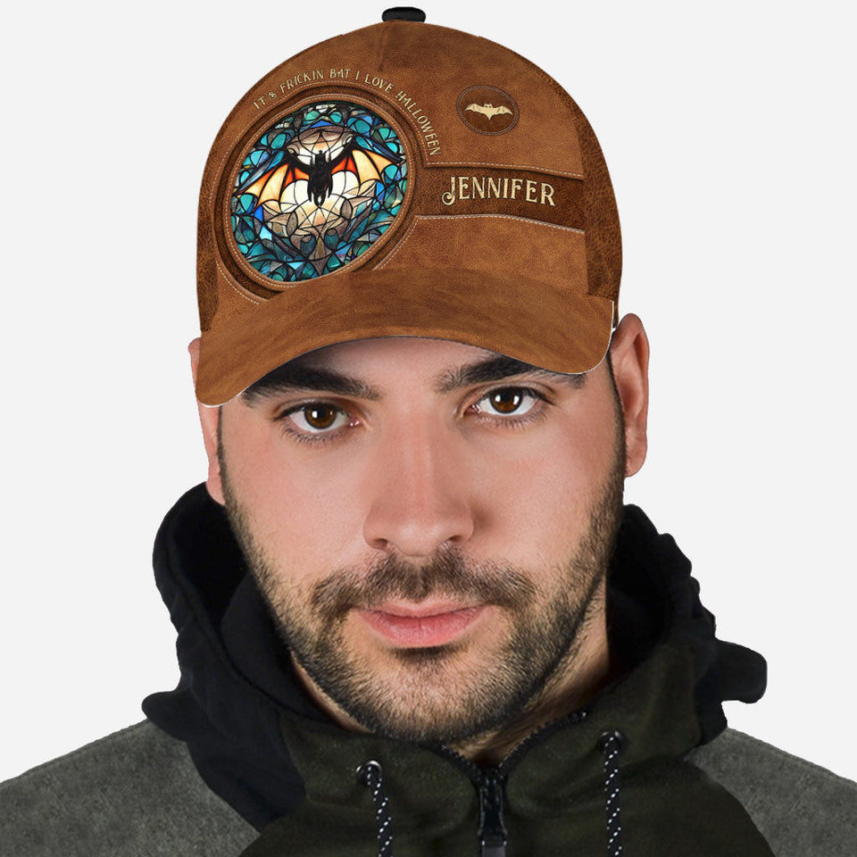 It's Frickin' Bat I Love Halloween - Personalized Witch Classic Cap
