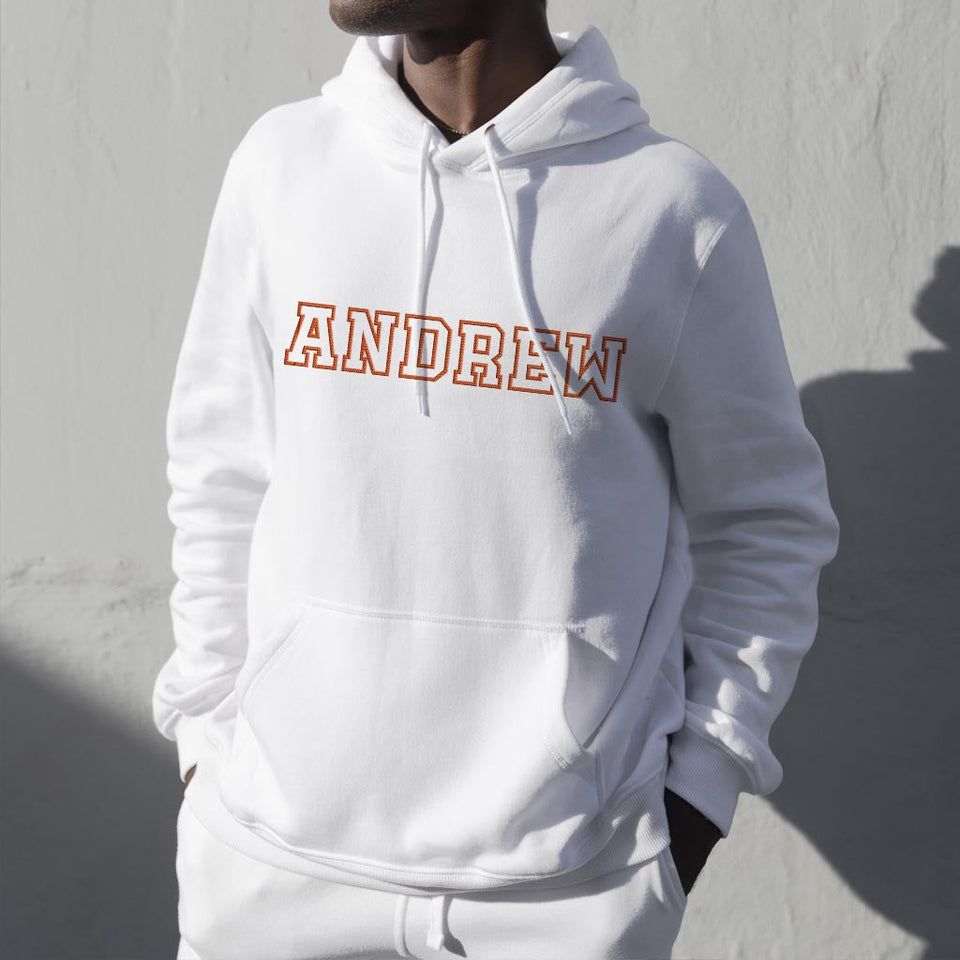 Custom Name - Personalized Uncle Embroidered Hoodie