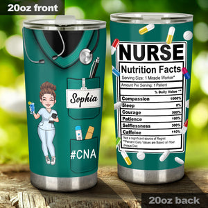 Nurse Facts - Personalized Nurse Tumbler