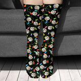 Merry Christmas - Personalized Cat Socks