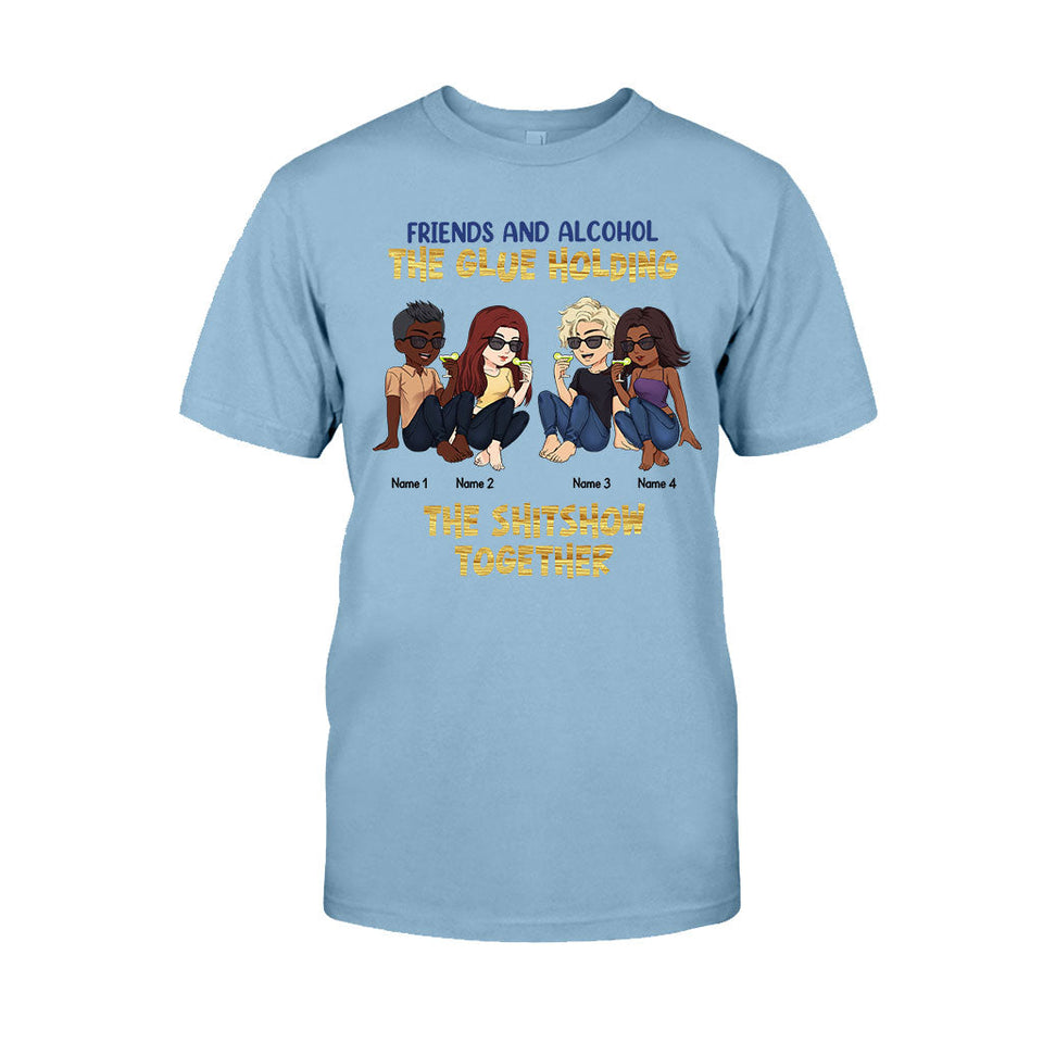 Best Friends Are The Sisters We Choose For Ourselves - Bestie gift for sister - Personalized T-shirt And Hoodie