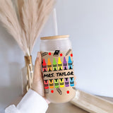 Teacher Facts - Personalized Teacher Can Glass