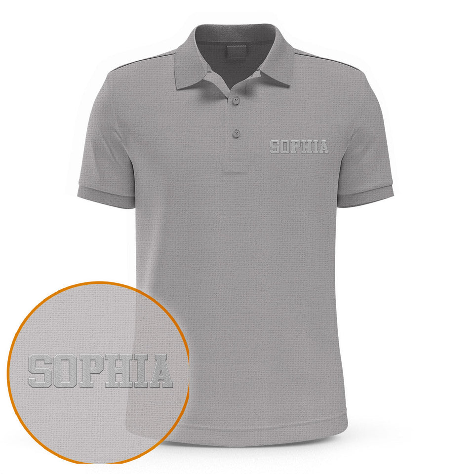 Custom Name - Personalized granddaughter Embroidered Polo Shirt