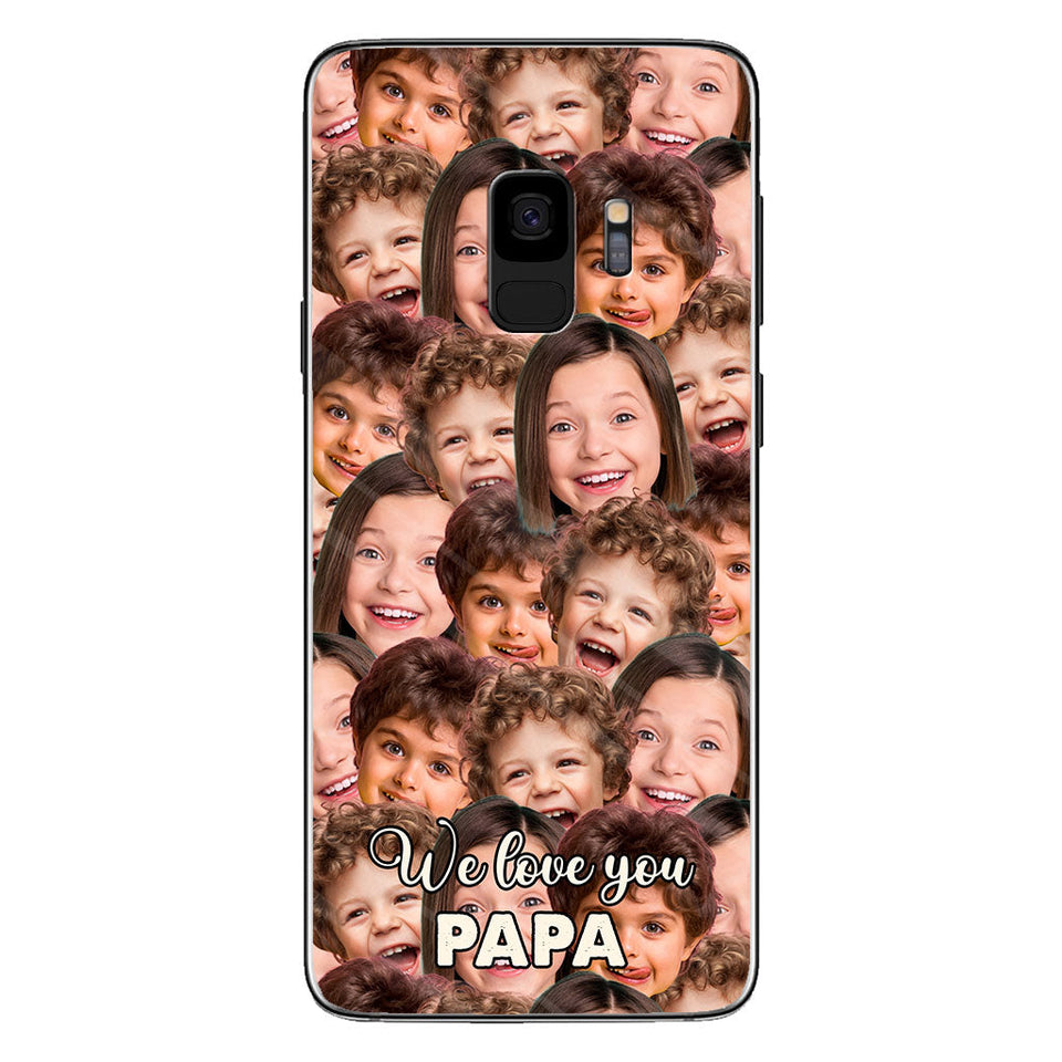 Love You Dad - Gift for dad, grandma, grandpa, mom, uncle, aunt, brother, sister, son, daughter, granddaughter, grandson, husband, wife, boyfriend, girlfriend - Personalized Phone Case