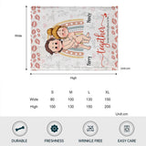 Together Is Our Favorite Place To Be - Personalized Couple Blanket