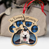 In Loving Memory - Personalized Dog Ornament