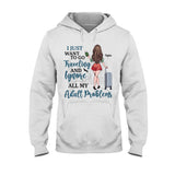 So The Adventure - Travelling gift for mom, daughter, granddaughter, wife, girlfriend, friend - Personalized T-shirt And Hoodie