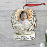 Baby First Christmas - Personalized Newborn Ornament