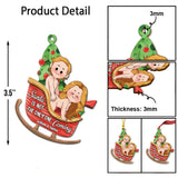 Santa Is Not The Only One Coming - Personalized Couple Ornament