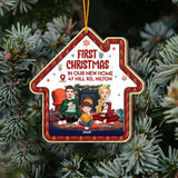 First Christmas In Our New Home - Personalized Housewarming Ornament