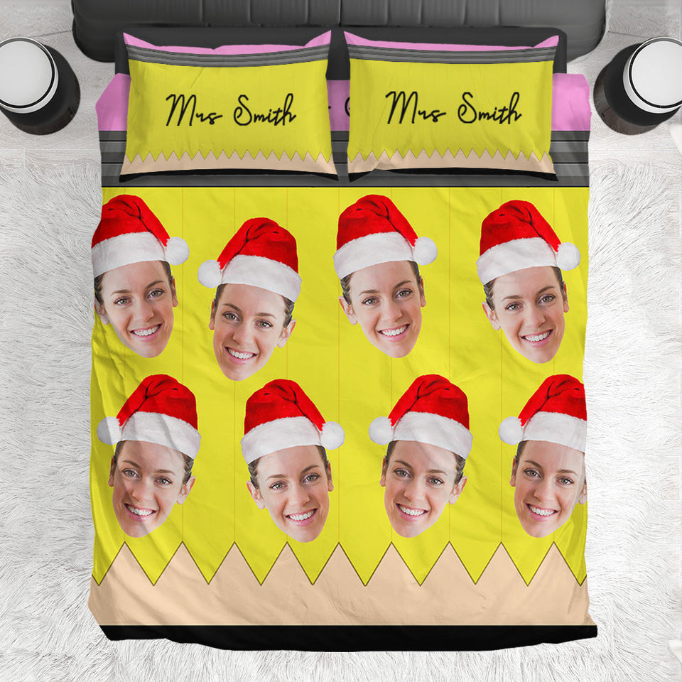 Teacher Life - Personalized Teacher Quilt Set