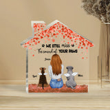 Forever In My Heart - Dog gift for who lose dog - Personalized Custom Shaped Acrylic Plaque