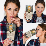 I'm Mostly Peace - Personalized Yoga Tumbler