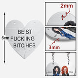Funny Keychain For Best Friends - Gift for friend - Personalized Keychain