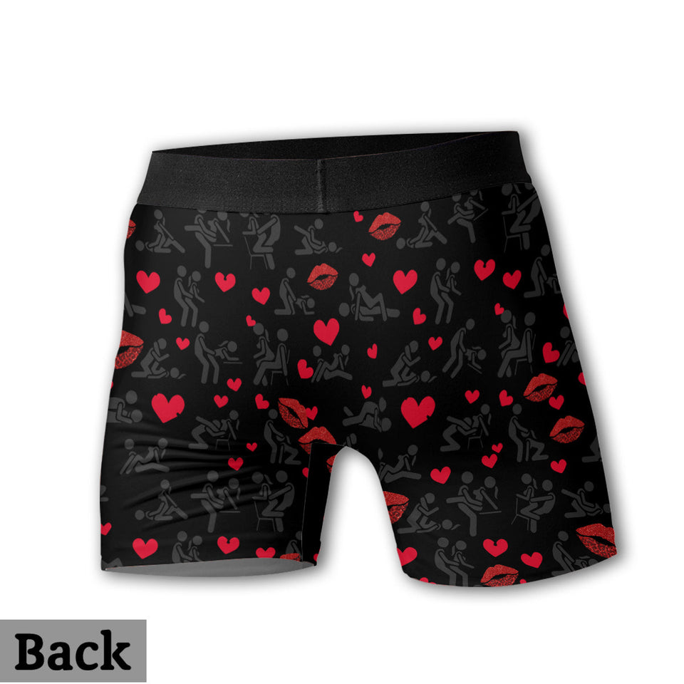 I Licked It So It's Mine - Personalized Couple Women Briefs & Men Boxer Briefs