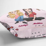 You Are Amazing - Personalized Sister Throw Pillow