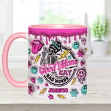 Good Moms Say Bad Words - Gift for mom - Personalized Accent Mug