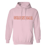 Custom Name - Personalized Grandma Embroidered Hoodie