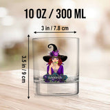 Don't F With My Energy - Personalized Witch Rock Glass
