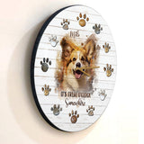Treat O’clock - Personalized Dog Wall Clock