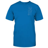 Custom Line Art - Personalized Grandpa Embroidered T-shirt