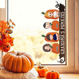 Grandma's Pumpkin - Personalized Grandma Decal Die Cut