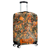 Photo Inserted Hunter - Personalized Hunting Luggage Cover