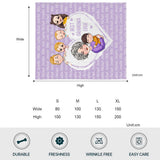 Grandma/Nana/Gigi We Love You - Personalized Grandma Blanket