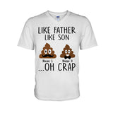 Like Mother Like Daughter - Gift for mom, daughter, dad, son - Personalized T-shirt And Hoodie