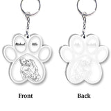 Fur Baby - Personalized Dog Keychain