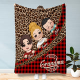 Best Grandma Ever - Personalized Grandma Blanket